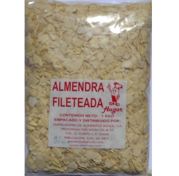 Almendra fileteada 10/1 kg