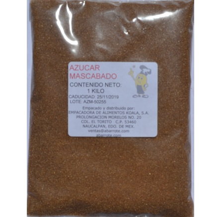 Azúcar Mascabado 10/1 kilo