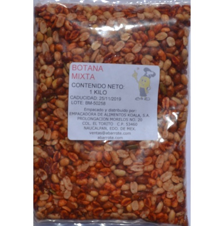 Botana mixta 10/1 kg