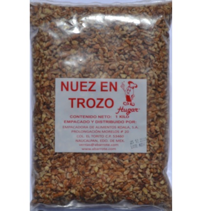 Nuez en trozo 10/1 kilo